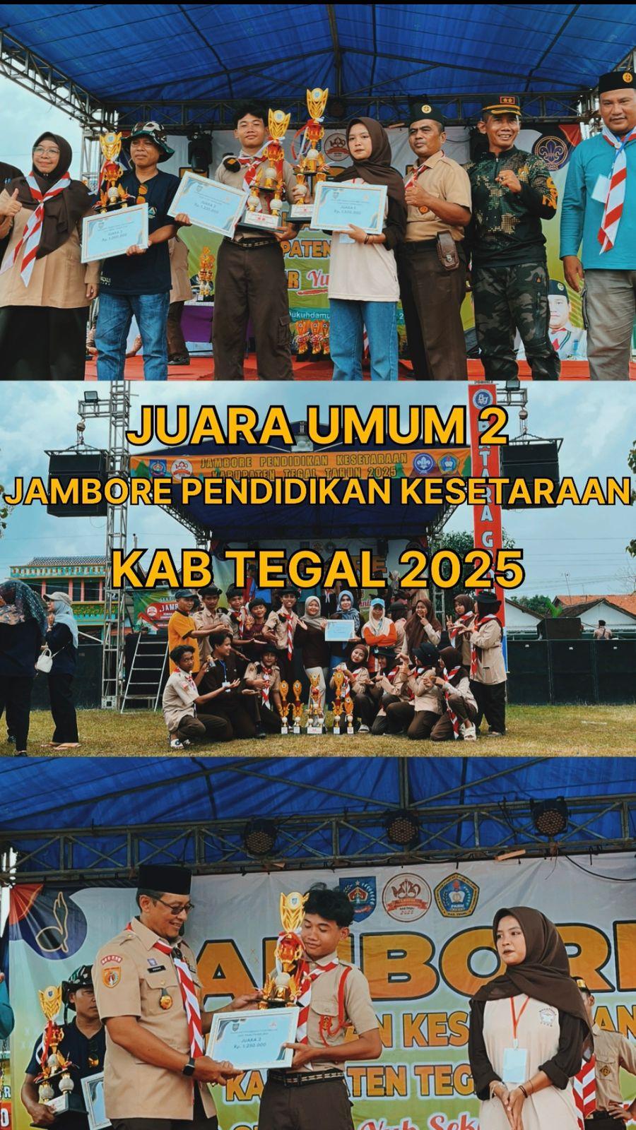 PKBM Setia Bhakti Mendapat Juara Umum 2 pada Jambore Pendidikan Kesetaraan Kabupaten Tegal 